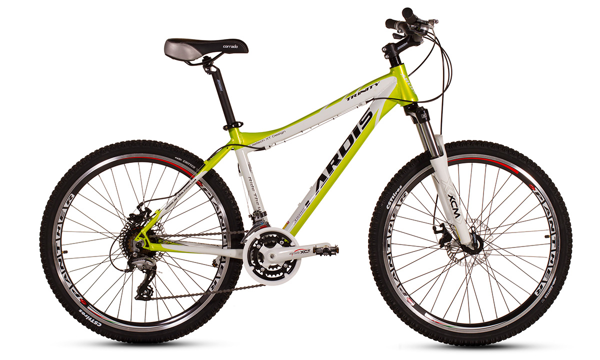 Фотография Велосипед ARDIS TRINITY 26" 2021 размер М Бело-зеленый